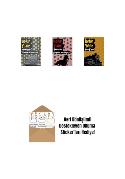 Röportajlar: Yargılayan Zaman İçinde + Sahipsizler - Dünyadan Bir Atlı Geçti + Kara Vagon + Okuma Sticker'ları