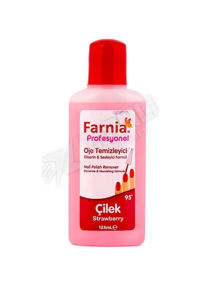 4 Adet Farnia Aseton Çilek 125 Ml