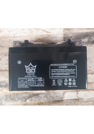 Or-tec 12v 7ah Ytx7a-bs Motosiklet Aküsü 2025