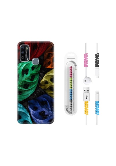 Infinix Hot 9 Play Kılıf Kablo Koruyuculu Foids 1669