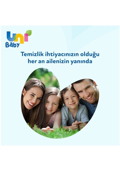 Uni Baby Aile Islak Mendil 12 x 90'lı 1080 Yaprak