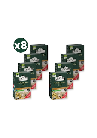 Ahmad Tea Cardamom Tea 400 G Dökme Çay 8'li Ekonomik Paket Toplam 3200 Gram Dökme Çay