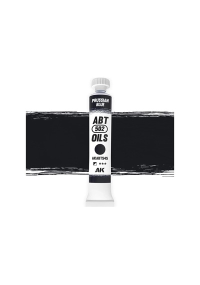 Ak Interactive Abt555, 20 Ml. Prussian Blue Yağlı Boya Standart