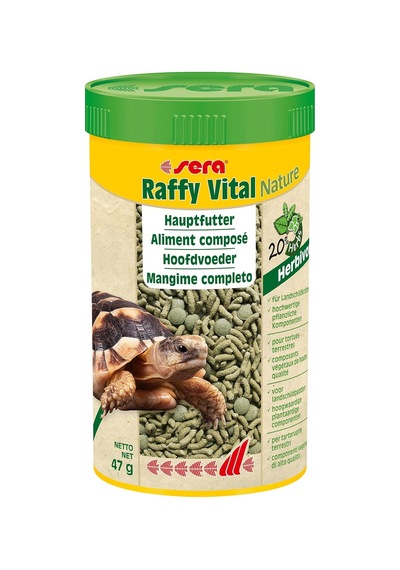Sera Raffy Vital 1832 - Otlu Sürüngenler İçin Lezzetli Ot Çeşitliliği