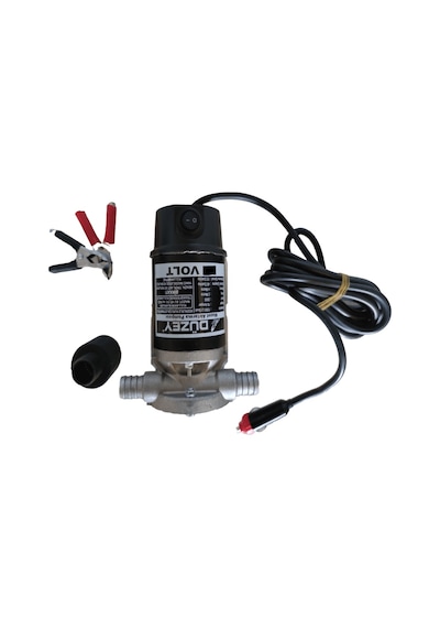 Düzey 12 Volt 3/4''Çakmaklik Girişli Diştan Çekme Mazot Aktarma(S