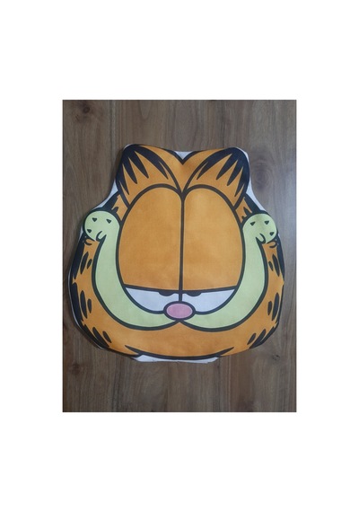 Ow Bag Garfield Desenli Şekilli Tasarım Chibi Karakter Yastık Çok Renklı