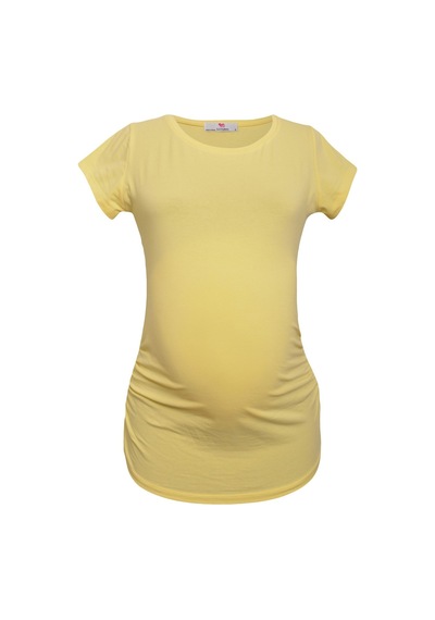 Luvmabelly Maternity 2009 2015 Pamuklu Hamile 9 Renk Mevcut T-shirt-sarı