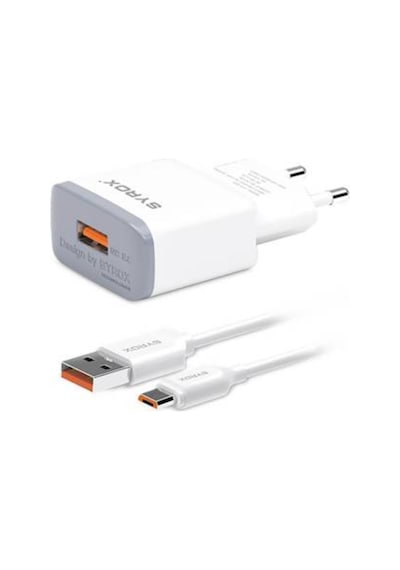 Syrox Q20 Hızlı Şarj Adaptörü Micro Usb 2A