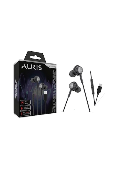 Auris ARS-HF09 Mikrofonlu Kulak İçi Kulaklık