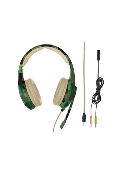 Gxt 310c Radius Jungle Camo Kulaküstü Gamer Kulaklık