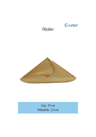 Makyaj Organizeri Renk Kozmetik Makyaj Düzenleyici Üçgen Model - Altın