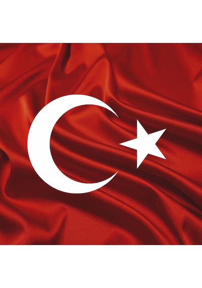 200x300 Cm Raşel Kumaş Türk Bayrağı