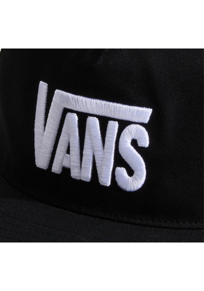 000w12blk1-r Vans Stretch Logo Snapback Şapka Siyah 000w12blk1-r Siyah