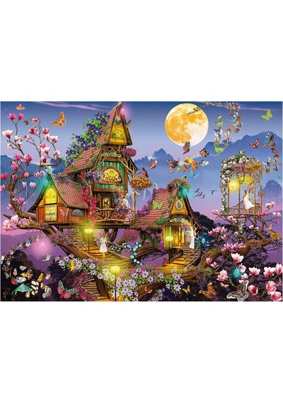 Educa 500 Parçalık Peri Evi Fantastik Puzzle - 19554 - Fairy House