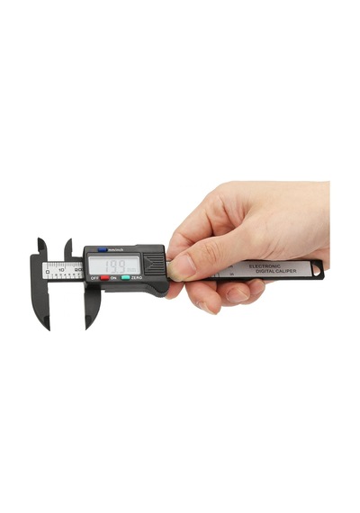 0-100mm Dijital Kumpas Elektronik Lcd Ekranlı Hassas Ölçüm Aleti Takı Ve Dıy İçin