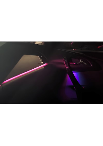 Opel Astra J Rgb Iç Kapı Led Ambiyans Aydınlatma 128 Renk App Kontrolü Uygulama İle Kontrol Edilebilir