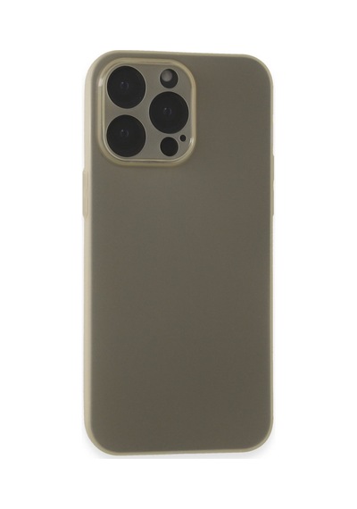 Apple iPhone  Uyumlu,  15 Pro Max Kılıf Puma Silikon - Titan Gri