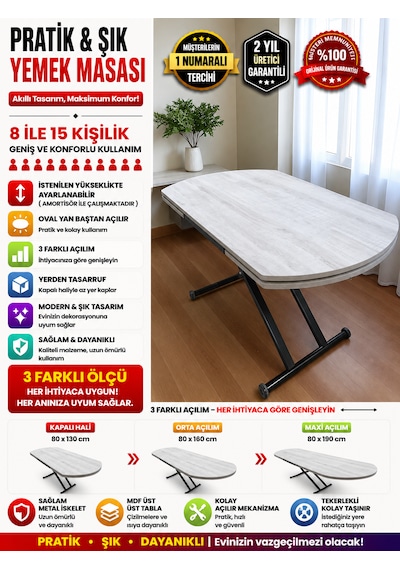 Oval Yan Baştan Açılır Akıllı Masa Üst Tabla Mdf Yüksekliği Ayarlanabilir Pratik Siyah Mekanizmalı Lizbon Oval Yan Baştan Açılır Akıllı Masa Üst Tabla Mdf Yüksekliği Ayarlanabilir Pratik Siyah Mekanizmalı Lizbon