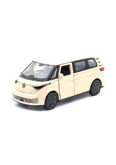 Volkswagen Id Buzz 1:34 Beyaz Metal Diecast Çek Bırak Model Araba Çok Renkli