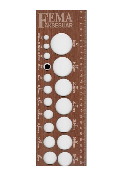 Şeffaf Düğme 20 Boy-13mm 100 Adet Cam Düğme - 690052192