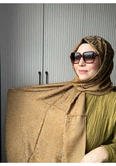 Noura Scarf Elisa Şal Bal Köpüğü Çok Renkli