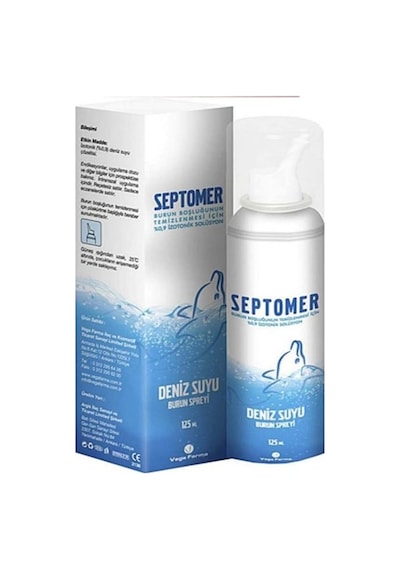 Septomer Deniz Suyu Burun Spreyi 125 ML