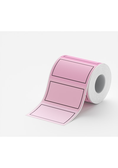 Niimbot T45x105mm 75 Adet Pembe Etiket - Renk Geçişli B1,b21s,b21pro 1