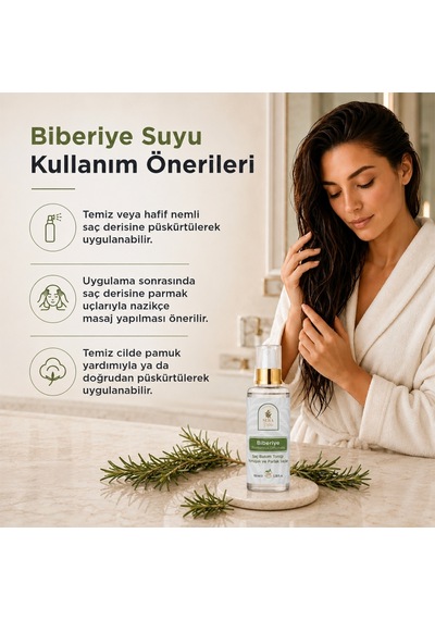 Sera Natura Saf Biberiye Suyu Saç Bakım Toniği 100 ML