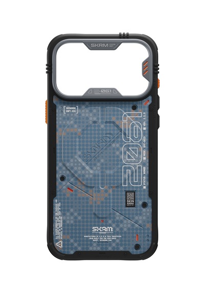 Apple Uyumlu iPhone 18 Pro Max Uyumlu Kılıf M-safe Şarj Özellikli Airbag Tasarımlı Skinarma Vigor Xe Kapak Mavi