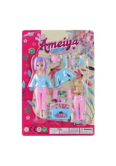 Amy-26m1 Kartelalı Bebek Seti 144 Renkli