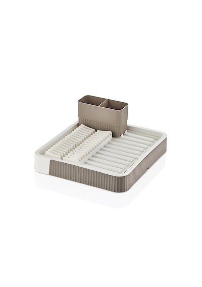 Sürgülü Bulaşıklık Plastik 32.5cm X 35.5cm - 51.5 X 35.5cm - Gri Renk 5324 -