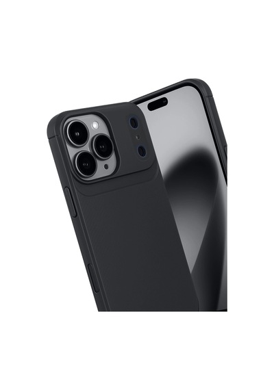 Apple, Uyumlu iPhone 17 Pro Max Auto Focus Karbon Kapak Siyah