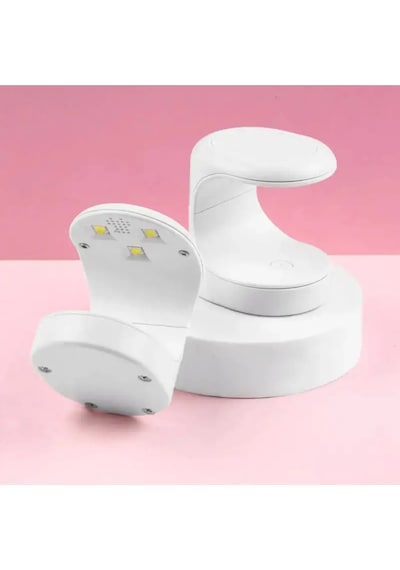 Mini Uv Led Işık Oje Tırnak Kurutucu Tasarımlı Express Protez Tırnak Kiti Kurutma Cilası Lisinya