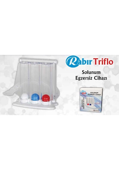 Rabır Triflow Solunum Egzersiz Cihazı