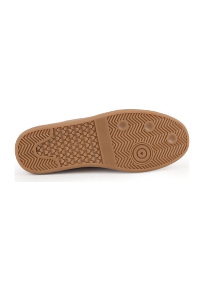 Libero Kadın Günlük Ayakkabı Taba Hakiki Deri Süet Klasik Bağcıklı Düz Termo Taban Sneaker L04.803 Caramel