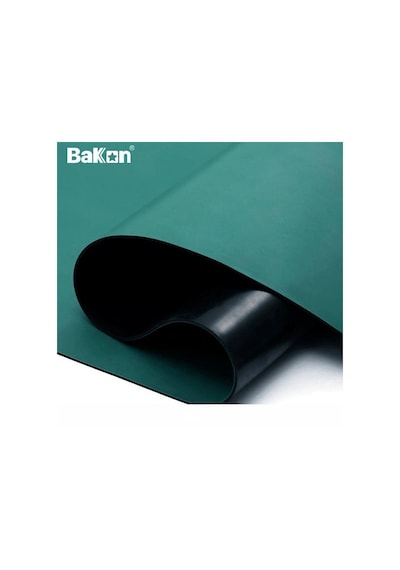 Bakon Bk123 Esd Yeşil Antistatik Örtü Esd Mat 1x1 Metre Kare