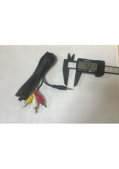 Bolsat Discman Kablosu Receıver 3.5 Jak + Tos 15mm Kısa