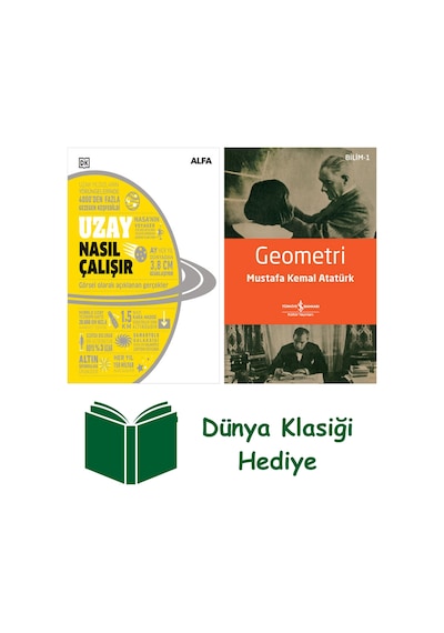 Uzay Nasıl Çalışır Ciltli + Geometri + Dünya Klasiği Hediye