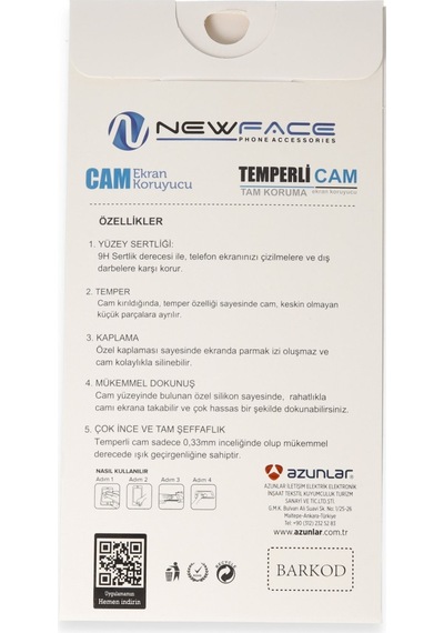 Redmi A3 4g 3d Antistatik Cam Ekran Koruyucu