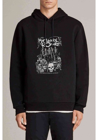 My Chemical Romance 2019 Metal Rock Baskılı Siyah Erkek Sweat (534756618)