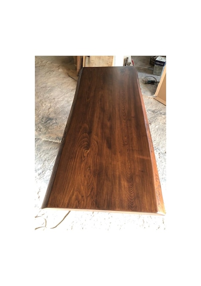 Bintaşmobilya Doğal Gürgen Ağacı Kütük Masa Üstü Tablası 70X140.Cm