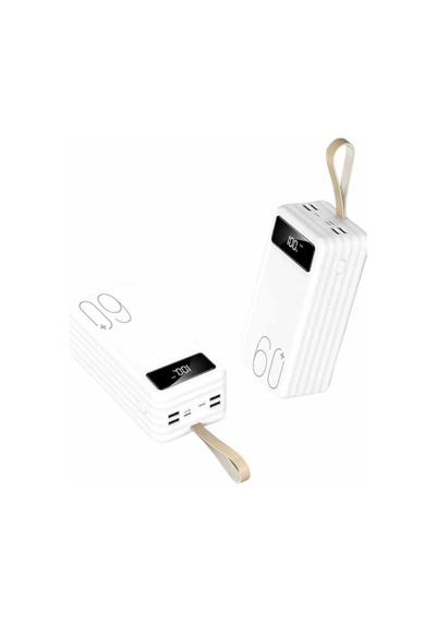 Mey İthalat Powerbank 60.000 Mah Taşınabilir Şarj Hızlı El Fenerli Dijital Göstergeli Yeni Nesil Diğer