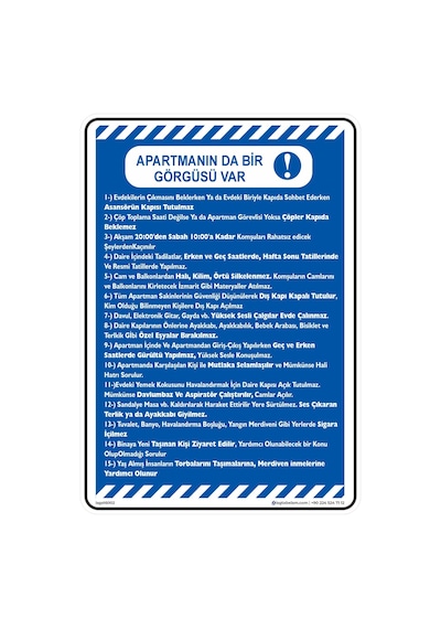 Apartmanın da Bir Görgüsü Var