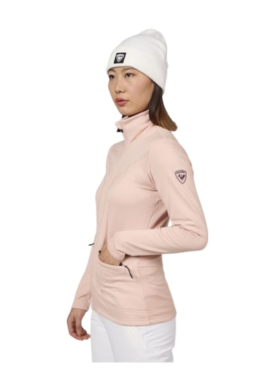 Rossignol Blackside Fleece Fz Kadın Pembe Polar Pnk Pembe