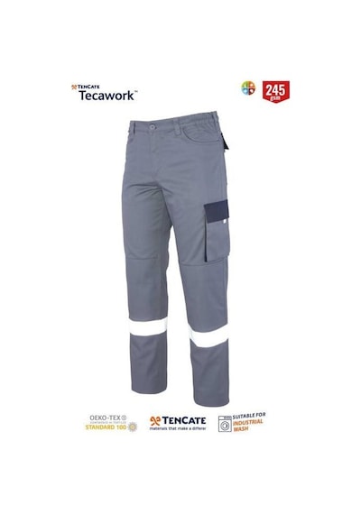 Myform 2141 Palmira Plus Pantolon - Gri Lacivert