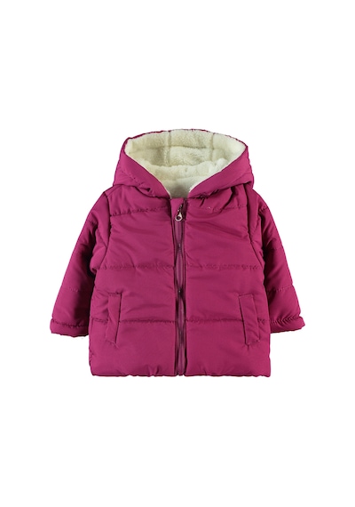 Civil Baby Kız Bebek Kapüşonlu Mont 6-18 Ay Vişne Çürüğü 214003242k21-1 Vişne Çürüğü
