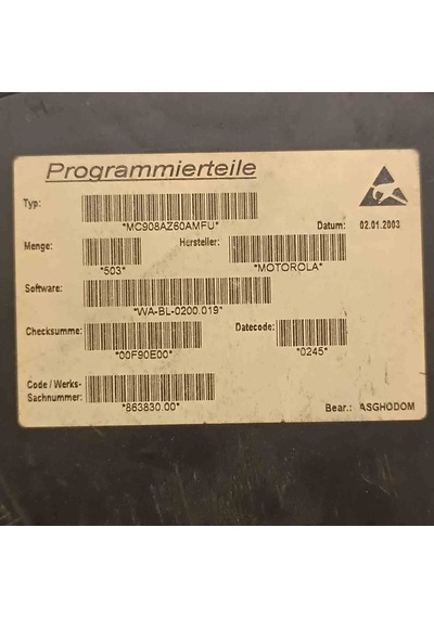 Mc908az60amfu Smd Motorola Smd Entegreler