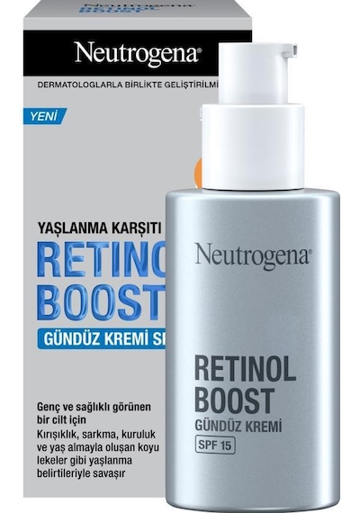 Neutrogena Retinol Boost  SPF15 Gündüz Kremi 50 ml