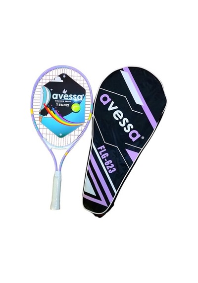 Avessa Flg-623 L.purple Flamingo Desenli Tenis Raketi Mor