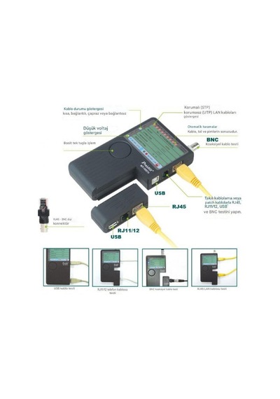 Proskit Mt-7057n Network Kablo Test Cihazı
